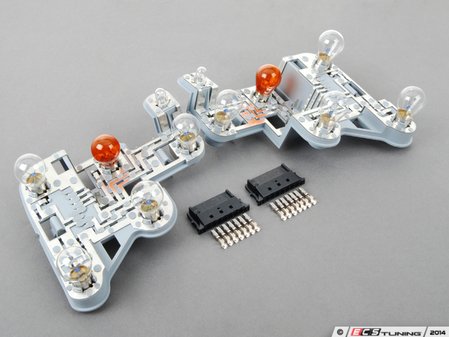 ES#2718470 - 2048200677KT4 - Tail Lamp Bulb Refresh Kit - Master - Includes All Bulbs, Holders, Connectors, And Pins For Both Tail Lights - Assembled By ECS - Mercedes Benz