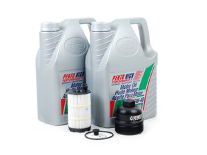 ES#2718953 - 003270ECS01AKT - Oil Service Kit - With ECS Billet Oil Filter Housing Cap - Everything you need to perform an engine oil service - Assembled By ECS - Audi