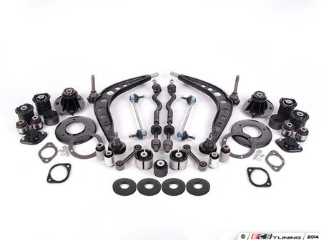 ES#2226208 - 311222284612KT5 - Front And Rear Suspension Refresh Kit - All the necessary high quality aftermarket parts to completely rebuild your front and rear suspension in one comprehensive package - Assembled By ECS - BMW
