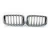 ES#260807 - 51137185223224 - Titanium Grille Kit - Convert your plain black grilles over to the Titan design - Genuine BMW - BMW