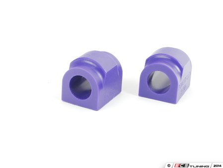 ES#2651402 - PFR5-504-19x2 - Performance Polyurethane Rear Sway Bar Bushing Set - Stiffer bushings allow sway bars to work at their fullest potential. For use with a 19mm sway bar - Powerflex - BMW