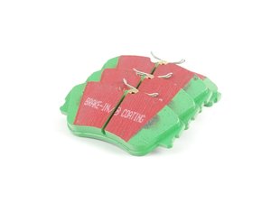 ES#521159 - DP61030 - GreenStuff Performance Brake Pads - Front - Designed as a mildly upgraded pad, great for an afternoon of sporty driving. - EBC - Volkswagen