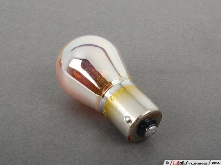 ES#2587895 - 63217160897 - Single Filament Bulb - Priced Each - Yellow flash with silver finish - Philips - BMW MINI
