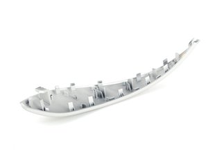 ES#2572461 - 51417260085 - Door pull trim - left  - Satin Silver - Genuine BMW - BMW