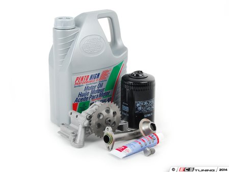 ES#2718938 - 06A115105BKT - Oil Sludge Repair Kit - Replace your clogged pickup tube and oil pump - Assembled By ECS - Audi Volkswagen
