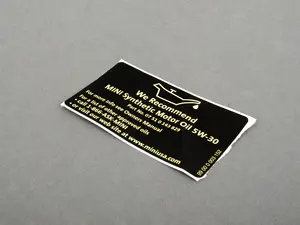 Oil Label 