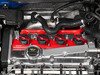 ES#2713442 - 002598ECS23AKT - 2.0T Coil Pack Conversion Kit - Stage 2 - Includes wrinkle red conversion plate -w- black 2.0T coils and red hold down kit - Assembled By ECS - Audi Volkswagen