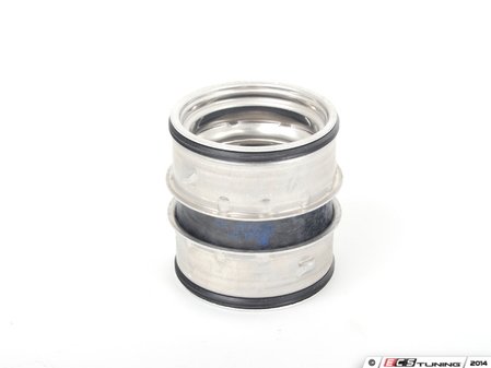ES#307426 - 1J0145834T - Hard Boost Hose - Connects to lower port of intercooler and "pancake" tube - Genuine Volkswagen Audi - Volkswagen