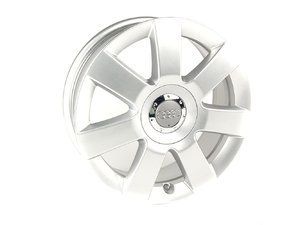 ES#2581129 - 8N0601025QZ17KT - 17" 7-Spoke Wheel - Set Of Four - 17"x6" ET31 5x100 Avus Silver - Genuine Volkswagen Audi - Audi