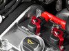 ES#2713428 - 002598ECS07AKT - 2.0T Coil Pack Conversion Kit - Stage 2 - Includes wrinkle black conversion plate -w- black 2.0T coils and black hold down kit - Assembled By ECS - Audi Volkswagen
