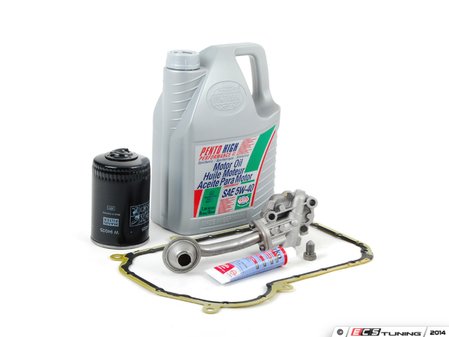 ES#7579 - 058198021 - Oil Sludge Repair Kit - Replace your clogged pickup tube and oil pump - Assembled By ECS - Audi Volkswagen
