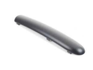 ES#74545 - 51117112151 - Front Bumper Black Strip - Left - Located on the side of the front bumper near the front indicator - Genuine MINI - MINI
