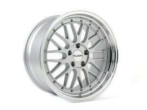ES#2730235 - 020-17kt1 - 18" Style 020 Wheels - Set Of Four - (NO LONGER AVAILABLE) - 18"x10" ET40 5x112 - Silver with polished Lip - Alzor - 