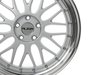 ES#2719034 - 020-12KT6 - 18" Style 020 Wheels - Set Of Four - 18"x8" ET35 5x112 - Silver with Machined Lip - Alzor - Audi Volkswagen