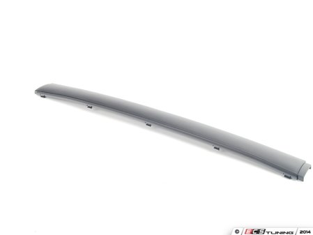 ES#74016 - 51111977306 - E36 License Plate Bracket Delete Strip - Delete That Ugly License Plate Bracket For Good - Genuine BMW - BMW