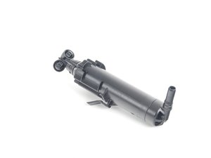 ES#2541370 - 8K0955102D - Headlight Washer Jet Cylinder With Carrier - Right - Washer jet assembly that fits in front bumper for headlight assembly - Genuine Volkswagen Audi - Audi