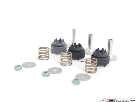 ES#399015 - 4Z7698505 - Air Compressor Mount Kit - All hardware and bushings to mount the air compressor - Genuine Volkswagen Audi - Audi