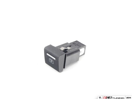 ES#442148 - 8E1959903B5PR - Rear Sunshade Switch - Chrome - A common piece that the trim begins to peel off - Genuine Volkswagen Audi - Audi