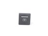 ES#442148 - 8E1959903B5PR - Rear Sunshade Switch - Chrome - A common piece that the trim begins to peel off - Genuine Volkswagen Audi - Audi