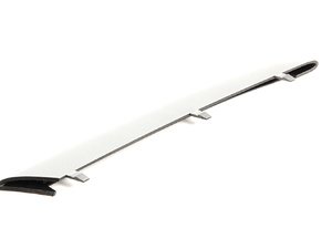 ES#74790 - 51117181358 - Front Bumper Trim - Right - White Aluminum. Located on the right side of the front bumper - Genuine BMW - BMW