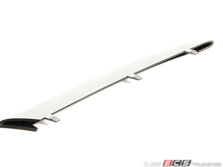ES#74790 - 51117181358 - Front Bumper Trim - Right - White Aluminum. Located on the right side of the front bumper - Genuine BMW - BMW