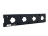 ES#2723918 - 002598ECS26AKT - 2.0T Coil Pack Conversion Kit - Stage 1 - Includes wrinkle black conversion plate and stainless steel bolts - ECS - Audi Volkswagen