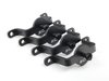 ES#2713390 - 002598ECS02KT - 2.0T Coil Pack Conversion Kit - Stage 2 - Includes wrinkle black conversion plate -w- red 2.0T coils and black hold down kit - ECS - Audi Volkswagen