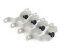 ES#2713392 - 002598ECS04KT - 2.0T Coil Pack Conversion Kit - Stage 2 - Includes wrinkle black conversion plate -w- red 2.0T coils and silver hold down kit - ECS - Audi Volkswagen