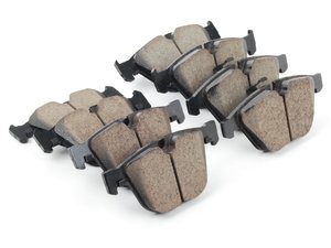 ES#2718208 - EUR919KT - Front & Rear Euro Ceramic Brake Pad Kit - Offers excellent pedal feedback, low dust, and smooth initial bite. A favorite among BMW enthusiasts. - Akebono - BMW