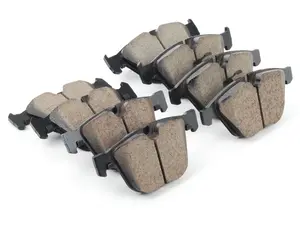 Front & Rear Euro Ceramic Brake Pad Kit
