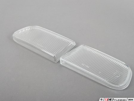 ES#2707662 - 63178381978KT - Fog Light Lens Set - Fluted - (NO LONGER AVAILABLE) - Have a cracked fog light lens? Replace the lens separately and save money! - ZiZa - 