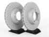 ES#2594724 - 98661236500PERKT - Front & Rear Brake Service Kit - Featuring Zimmerman Z-Coated rotors and Hawk HPS brake pads - Assembled By ECS - Porsche