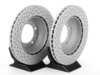 ES#2594724 - 98661236500PERKT - Front & Rear Brake Service Kit - Featuring Zimmerman Z-Coated rotors and Hawk HPS brake pads - Assembled By ECS - Porsche