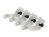 ES#2713395 - 002598ECS08KT - 2.0T Coil Pack Conversion Kit - Stage 2 - Includes wrinkle black conversion plate -w- black 2.0T coils and silver hold down kit - ECS - Audi Volkswagen