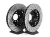 ES#3046850 - 010830ECS01KT2 - Performance Front & Rear Brake Service Kit - Featuring front and rear ECS 2-piece semi-floating cross drilled and slotted rotors, and ECS EP24 "Enthusiast Performance" brake pads. - Assembled By ECS - BMW