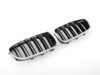 ES#2712706 - 51138057224KT - Competition Package Kidney Grille - Set - From the M5 Competition package with double slate grilles - Genuine BMW - BMW