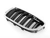 ES#2712706 - 51138057224KT - Competition Package Kidney Grille - Set - From the M5 Competition package with double slate grilles - Genuine BMW - BMW