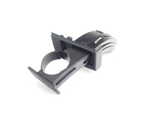 ES#82116 - 51163417439 - Black Cup Holder - Passenger - Mounted in the far right of the dashboard - Genuine BMW - BMW