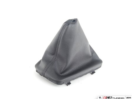 ES#46776 - 25111222412 - E36 Imitation Leather Gear Lever Cover - Schwarz - Genuine BMW - BMW
