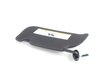 ES#2703751 - 51167361848 - Sun Visor / Mirror Illuminated Right - Carbon Black - Replace your broken or missing visor. - Genuine MINI - MINI