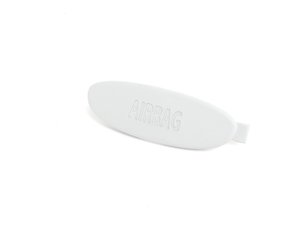 ES#110773 - 51432753021 - Genuine C Pillar Cover Cap "Airbag" Left - Hellgrau - Located in the rear corner an states "Airbag" - Genuine MINI - MINI