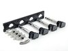 ES#2713405 - 002598ECS16KT - 2.0T Coil Pack Conversion Kit - Stage 2 - Includes anodized black conversion plate -w- black 2.0T coils and silver hold down kit - ECS - Audi Volkswagen