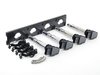 ES#2713409 - 002598ECS14KT - 2.0T Coil Pack Conversion Kit - Stage 2 - Includes anodized black conversion plate -w- black 2.0T coils and black hold down kit - ECS - Audi Volkswagen