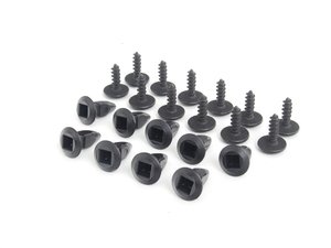 ES#2587584 - N91057001KT - Rear Fender Liner Hardware Kit - Priced Each - Includes all hardware to install one rear fender liner - Genuine Volkswagen Audi - Audi