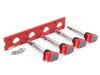 ES#2713404 - 002598ECS17KT - 2.0T Coil Pack Conversion Kit - Stage 1 - Includes wrinkle red conversion plate -w- red 2.0T coils - ECS - Audi Volkswagen