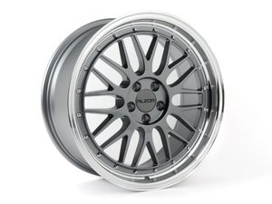 ES#2719033 - 020-11GMKT - 18" Style 020 Wheels - Set Of Four - 18"x8" ET30 5x100 - Gloss Gunmetal/Machined Lip - Alzor - Audi Volkswagen