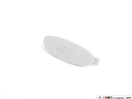 ES#110774 - 51432753022 - Genuine C Pillar Cover Cap "Airbag" Right - Hellgrau - Located in the rear corner an states "Airbag" - Genuine MINI - MINI