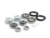 ES#1049 - ECS4-5RCONVSTG1 - Complete 4-5 Lug Conversion Kit - Plain Rotors - Rear - 226mm plain 5-lug rotors, new bearings & seals - Assembled By ECS - Volkswagen