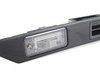 ES#459118 - 8P48275743FZ - License Plate Light Trim Assembly - Black Plastic trunk grip molding, includes license plate lights - Genuine Volkswagen Audi - Audi