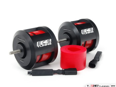 ES#2723046 - 000805ECS02A2KT - Complete ECS Performance Engine Mount Kit - Audi B6/B7 S4 - Includes ECS performance polyurethane engine mounts and snub mount - ECS - Audi